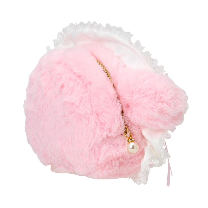 My Melody Pouch Face Shape White Frill Sanrio Japan 2025