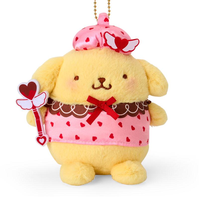 Pom Pom Purin Plush Mascot Holder Keychain Magical Heart Sanrio Japan 2024