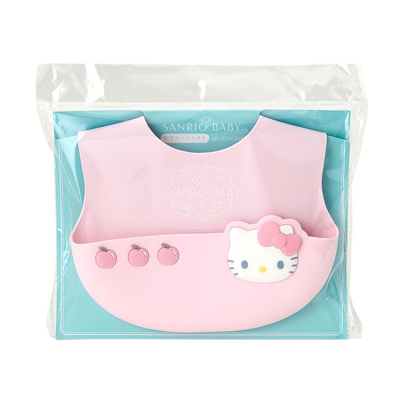 Hello Kitty Silicone Baby Bib Feeding Sanrio Japan