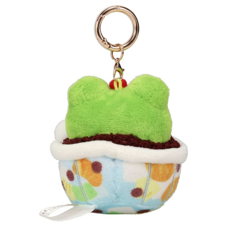 Pickles the Frog Plush Keychain Retro Cafe Matcha Anmitsu Japan 2025