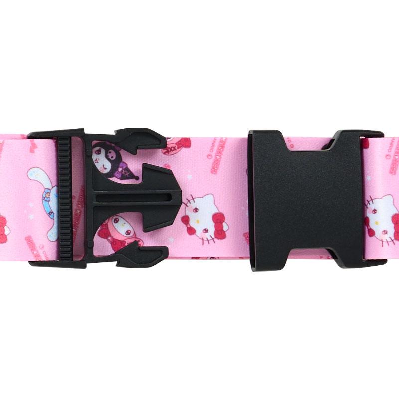 Sanrio Characters Suitcase Belt Pink Japan Travel