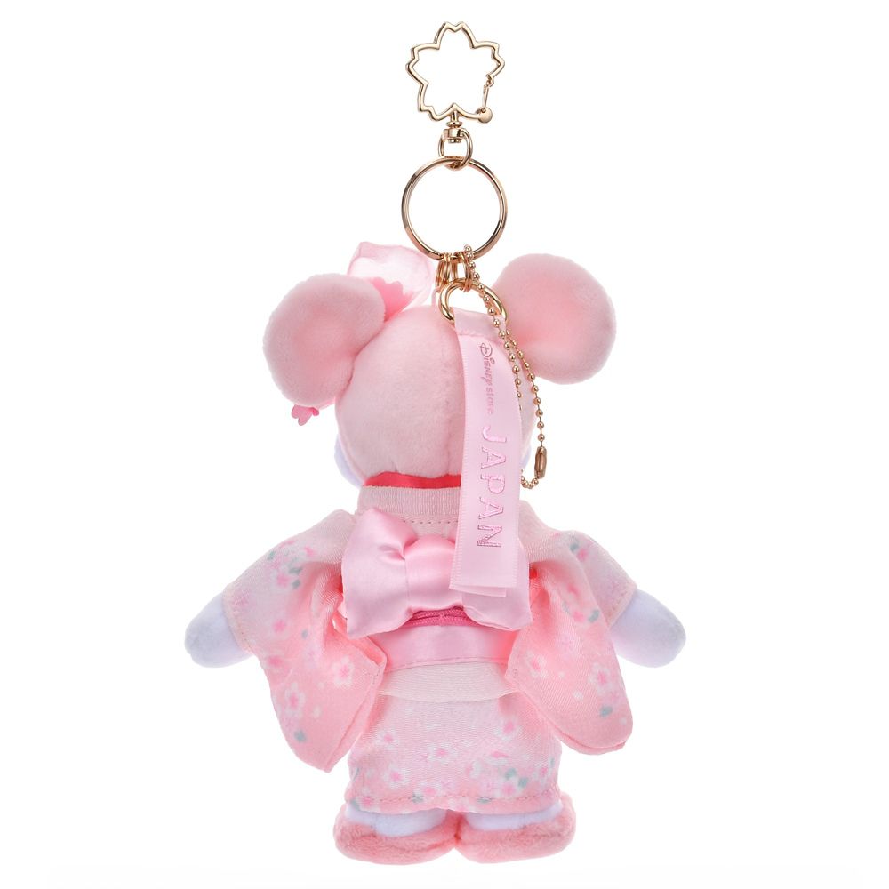 Minnie Plush Keychain Kimono SAKURA Disney Store Japan 2025 Limit