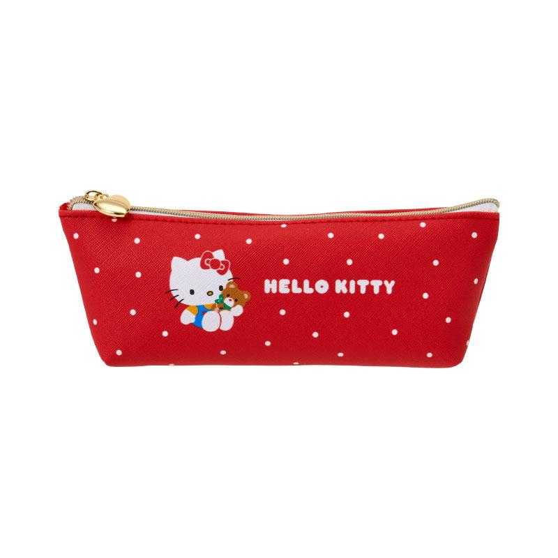 Hello Kitty Pen Case Pencil Pouch Red Dot Retro Cute Sanrio Japan 2025