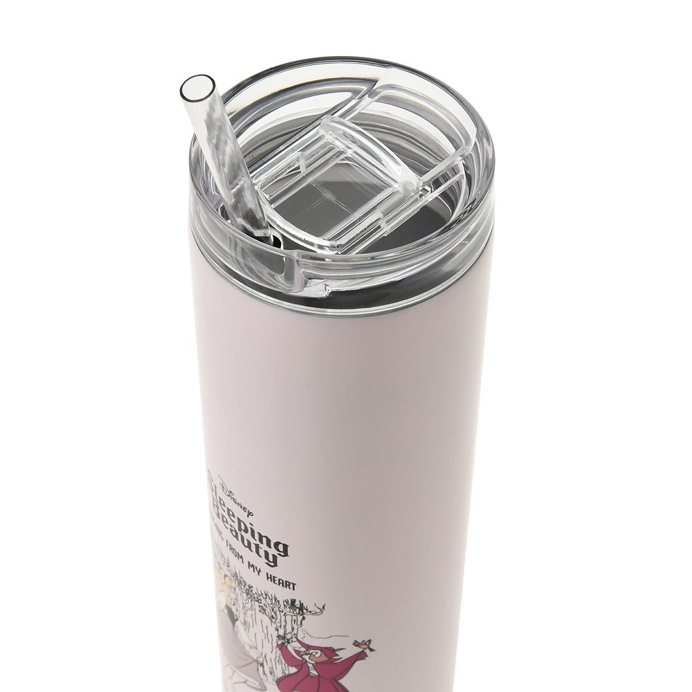 Sleeping Beauty Aurora Stainless Straw Tumbler Disney Store Japan 2025