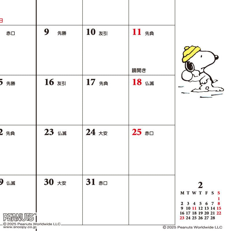 PEANUTS Snoopy 2026 Schedule Book Monthly Pocket Datebook Sanrio Japan