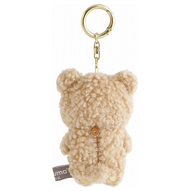 BASIC RILAKKUMA BOA Plush Keychain San-X Japan 2025