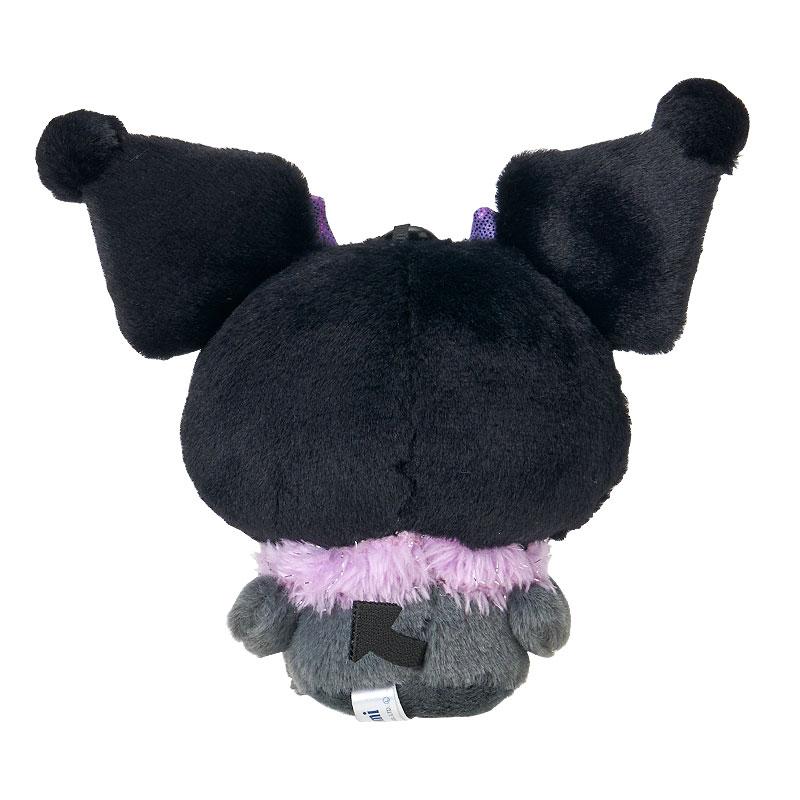 Kuromi Plush Mascot Holder Keychain Noir Little Devil Sanrio Japan 2025