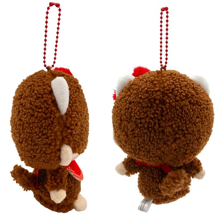 Monchhichi Hello Kitty Plush Keychain Sanrio Japan