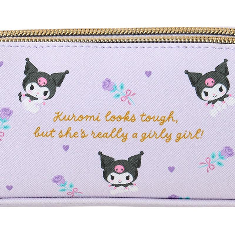 Kuromi Pen Case Pencil Pouch Sanrio Japan 2025 2Room Type