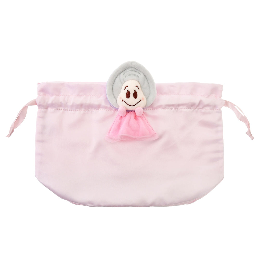 Alice in Wonderland Young Oysters Drawstring Pouch Pink Disney Store Japan 2024