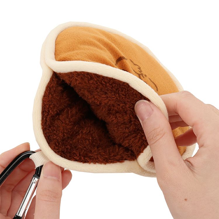 Pickles the Frog Plush Keychain Pouch Retro Cafe Dorayaki Japan 2025