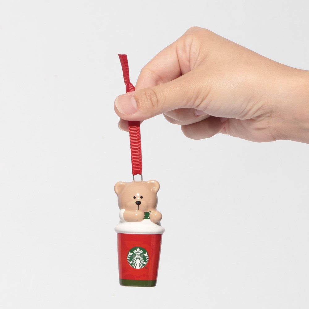 Starbucks Japan Christmas Tree Ornament ED CUP Bearista 2025