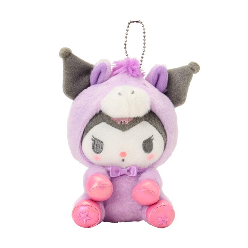 Kuromi Plush Mascot Holder Keychain Horse Eto Sanrio Japan New Year 2026