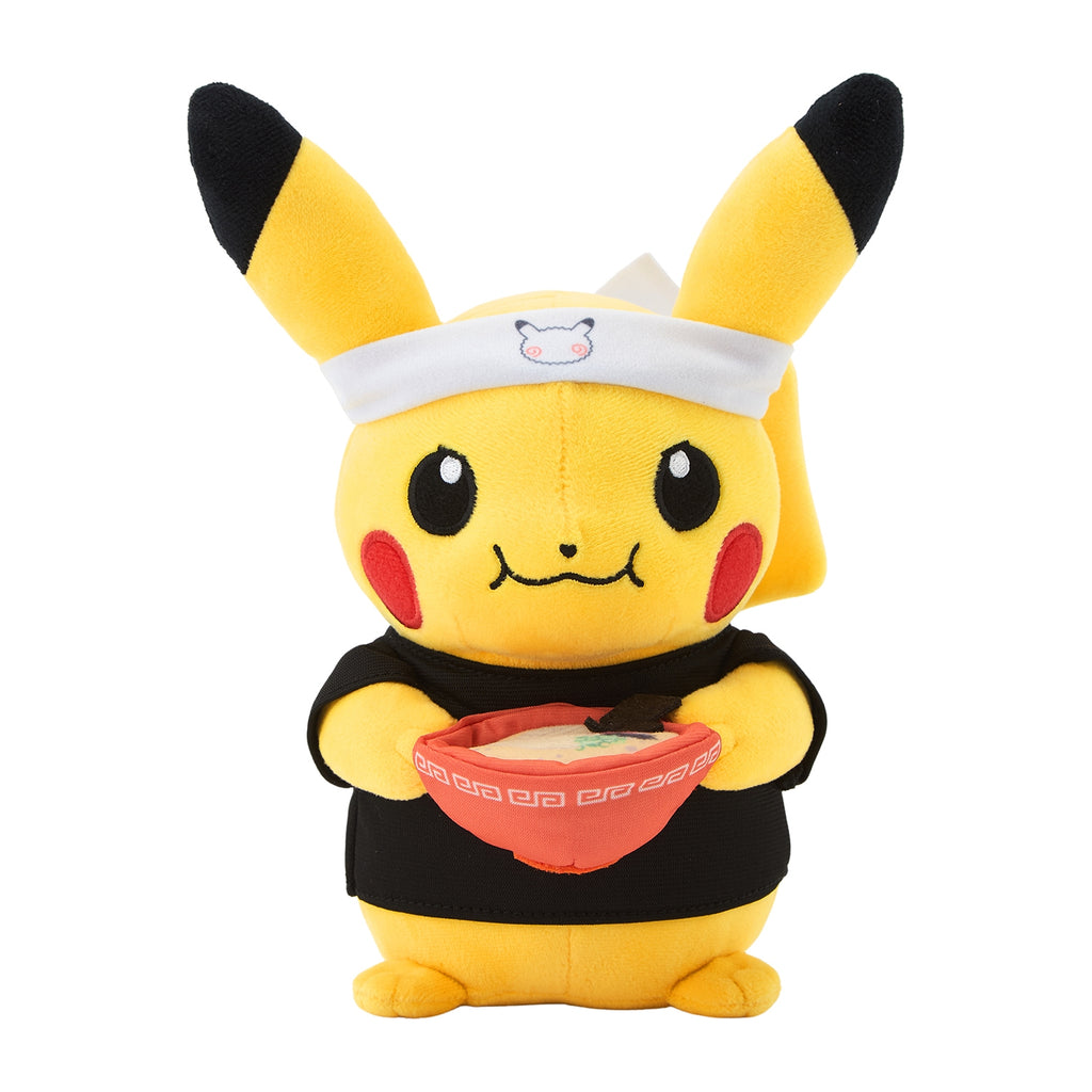 Pikachu Plush Doll Ramen Pokemon Center Fukuoka Japan Limit 2025