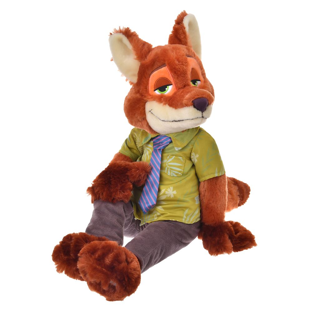 Zootopia Nick Wilde Plush Doll iketerunuigurumi Disney Store Japan 2025