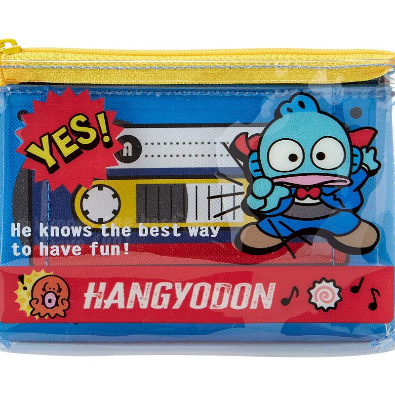 Hangyodon Pouch Clear Cassette Style Vintage Retro Sanrio Japan 2024