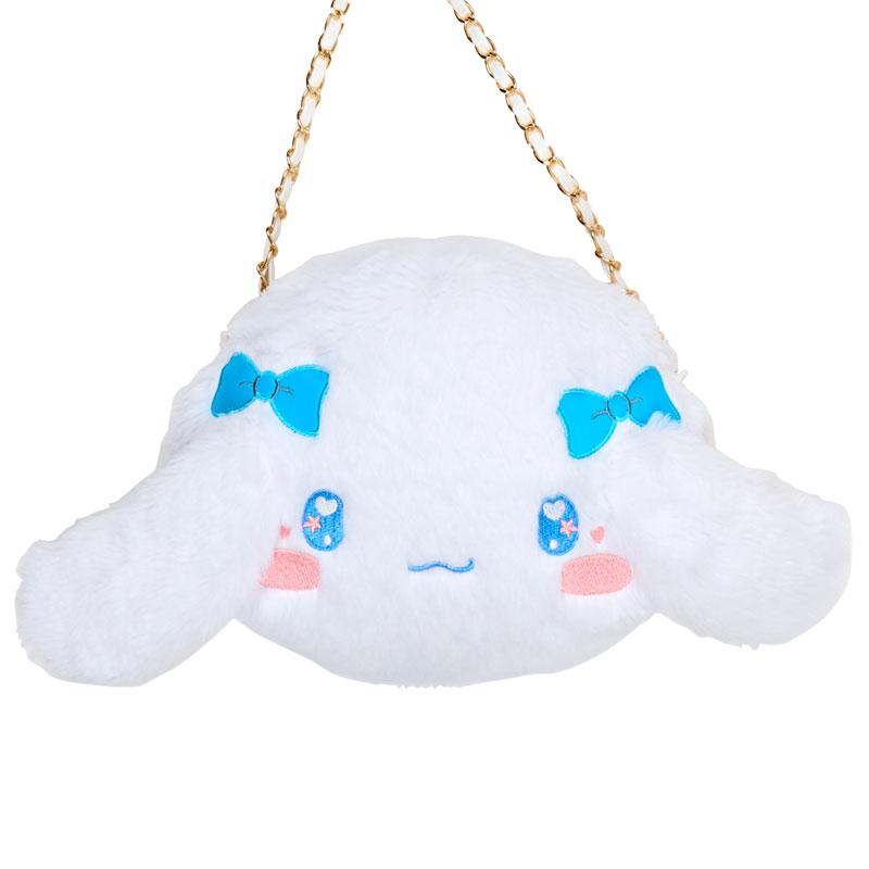 Cinnamoroll Fur Shoulder Bag Face Shape Sanrio Japan 2025