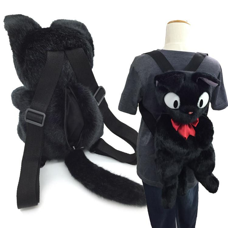 Kiki's Delivery Service Jiji Cat Plush Backpack Studio Ghibli Japan