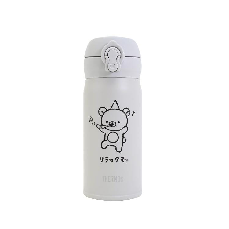 Rilakkuma style Stainless Bottle 350ml Ash White San-X Japan 2024 Store Limit