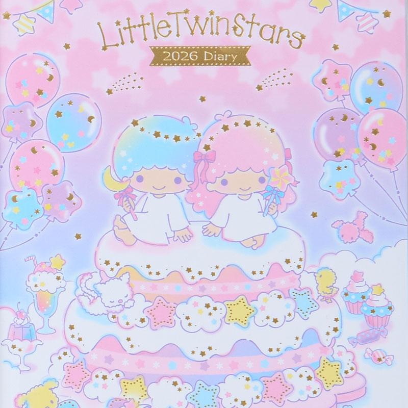 Little Twin Stars Kiki Lala 2026 Schedule Book B6 Weekly Block Sanrio Japan