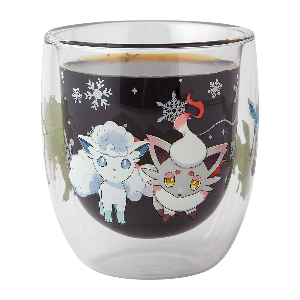 Glass Cup Snowy Gathering Pokemon Center Japan 2024