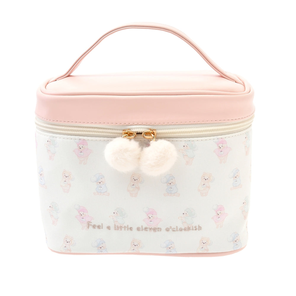 Winnie the Pooh Vanity Pouch Fruit Latte Color White Pooh Disney Store Japan