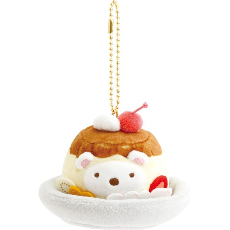 Sumikko Gurashi Shirokuma Bear Plush Keychain Fruit Parlor San-X Japan 2025