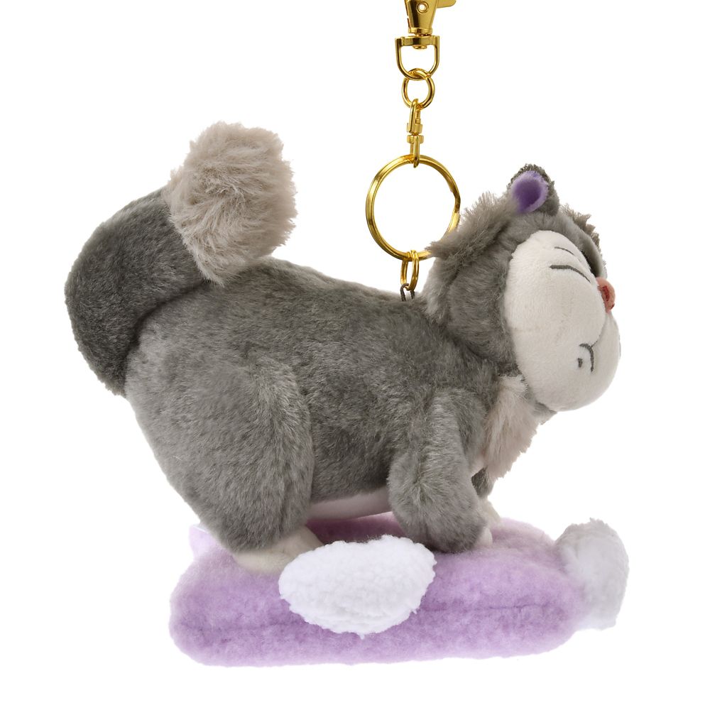 Cinderella Lucifer Plush Keychain CAT DAY 2025 Disney Store Japan