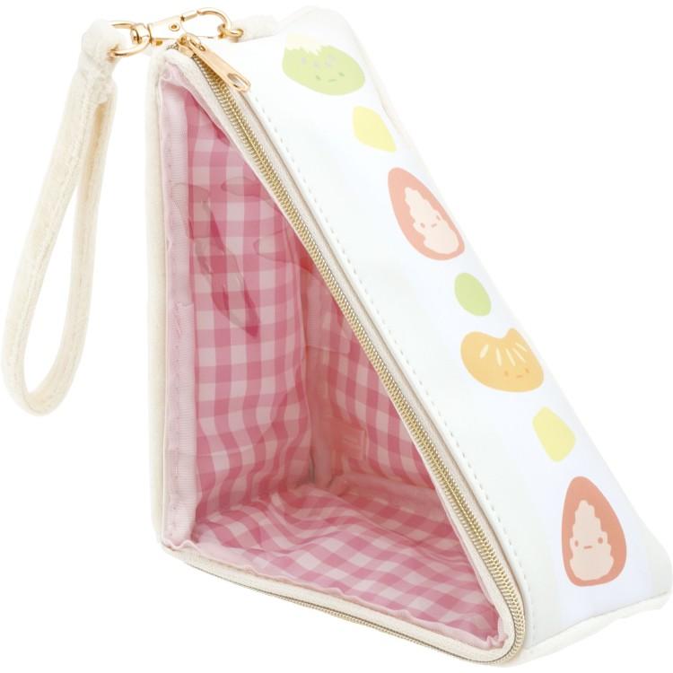 Sumikko Gurashi Outing Pouch for mini Plush Sandwich Fruit Parlor San-X Japan