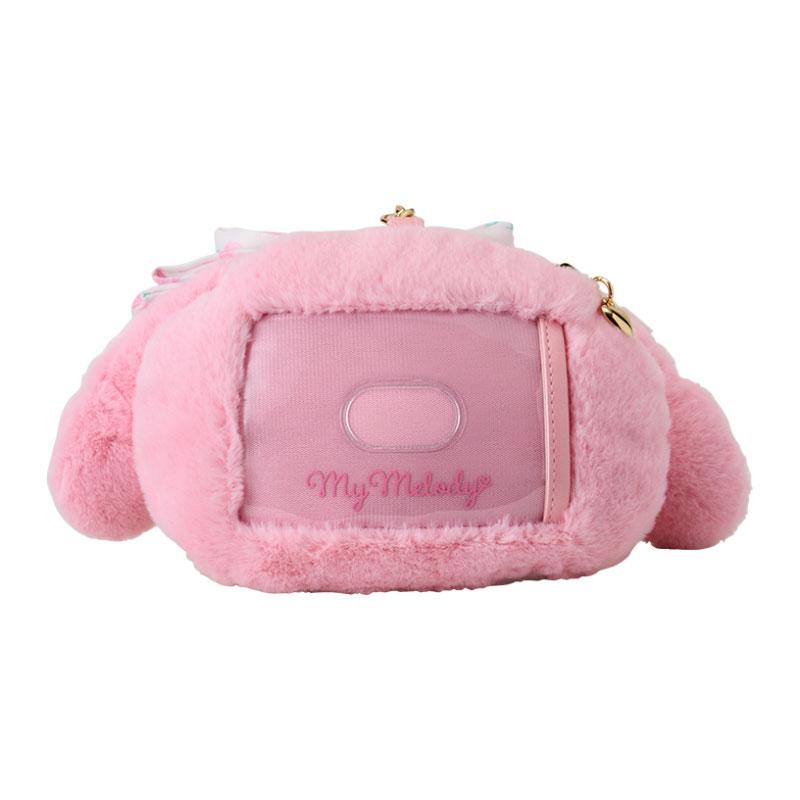 My Melody Plush Pass Case Face Shape Dolly Rose Sanrio Japan 2024