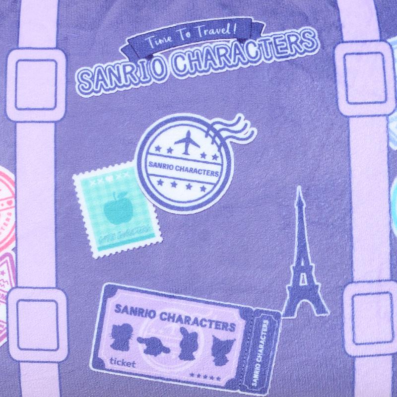 Sanrio Characters Neck Pillow Purple Japan Travel