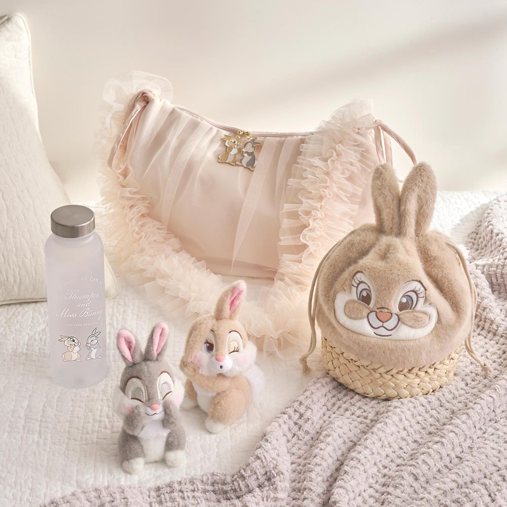 Miss Bunny Plush Keychain PASTEL BUNNIES Disney Store Japan 2025