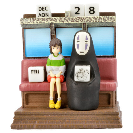 Spirited Away No Face Kaonashi Perpetual Figure Calendar Studio Ghibli Japan