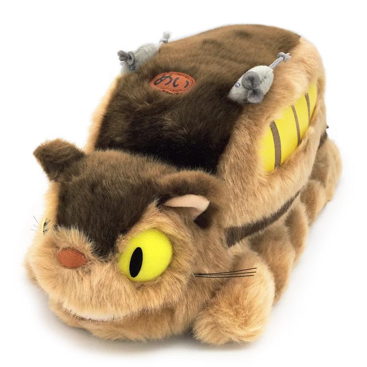 My Neighbor Totoro Neko Cat Bus Plush Doll M Studio Ghibli Japan 2025