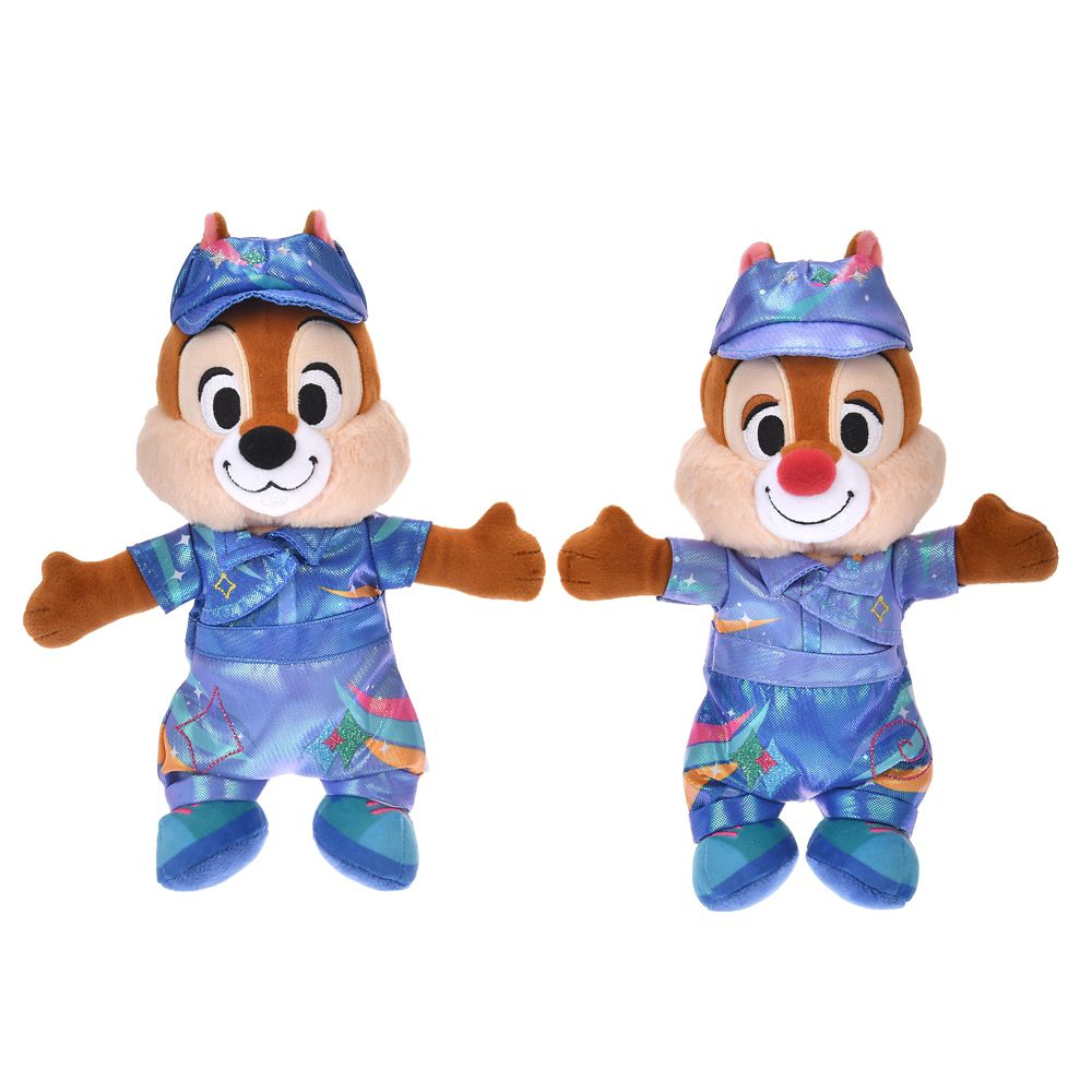 Chip & Dale Plush Doll DISNEYLAND RESORT 70TH CELEBRATION Disney Store Japan