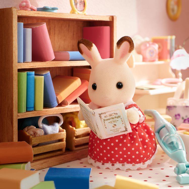Sylvanian Families Chocolate Rabbit Family FS-46 EPOCH Japan