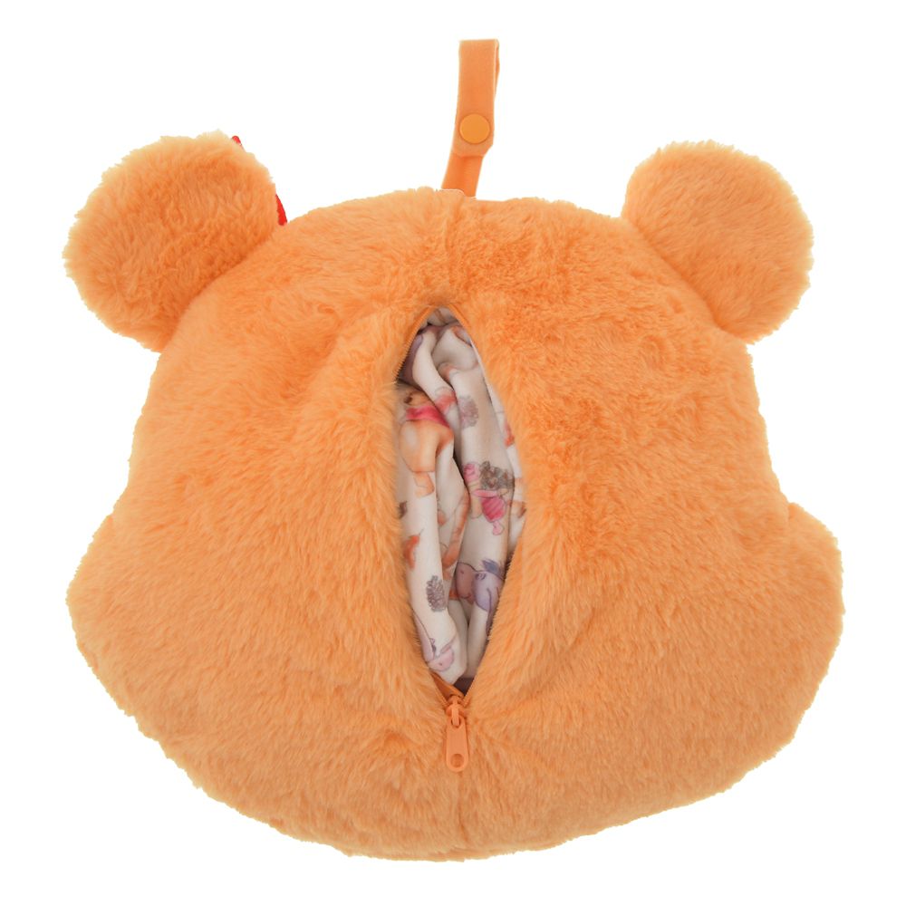 Winnie the Pooh Neck Pillow 2WAY Momiji Pooh Disney Store Japan 2025