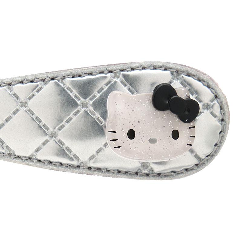 Hello Kitty Three-pin Hair Clip Glittering Silver Sanrio Japan 2025