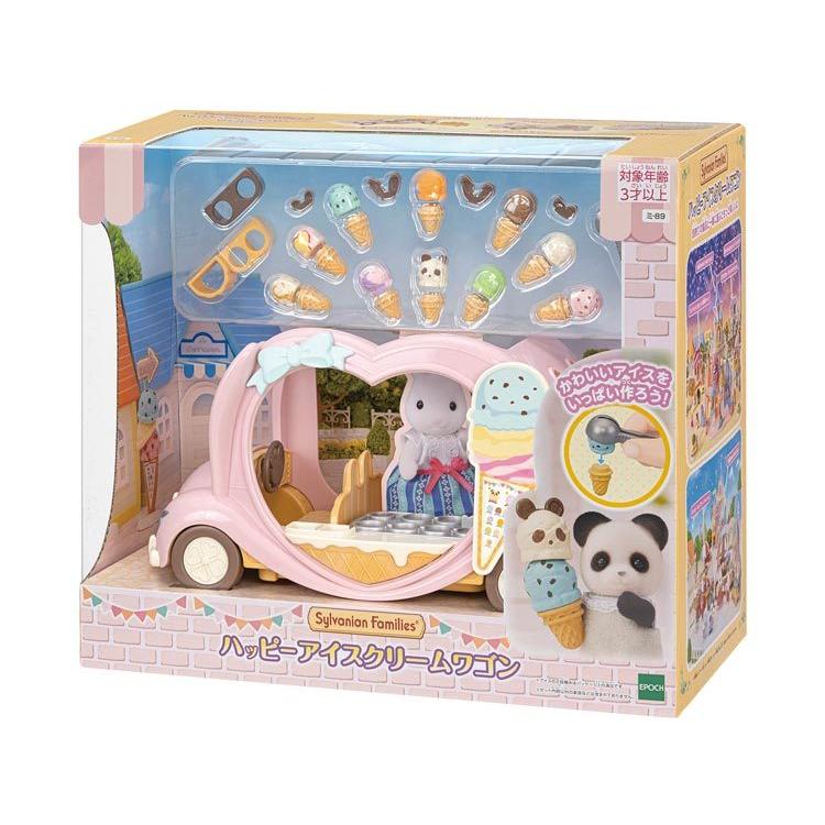 Sylvanian Families Happy Ice Cream Wagon MI-89 EPOCH Japan