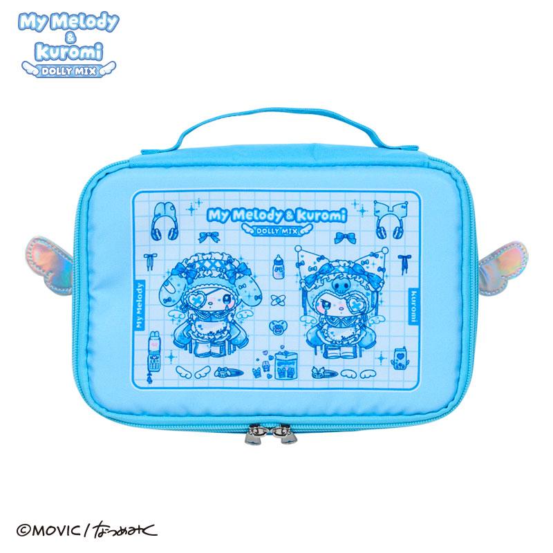 My Melody & Kuromi Pouch Blue DOLLY MIX Sanrio Japan 2025