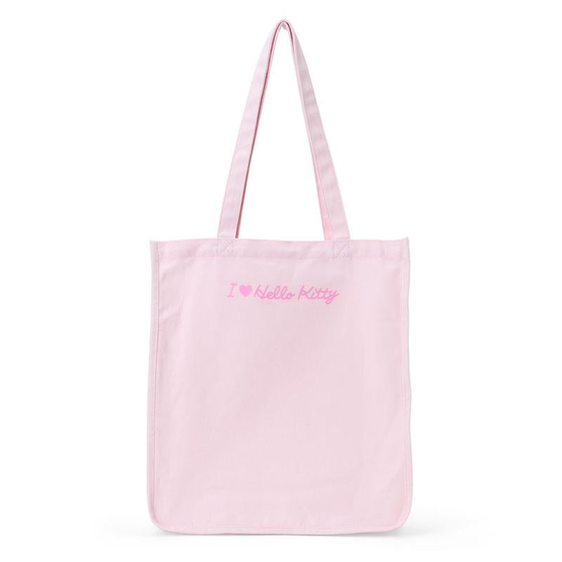 I Love Hello Kitty Tote Bag Pink Sanrio Japan 2025