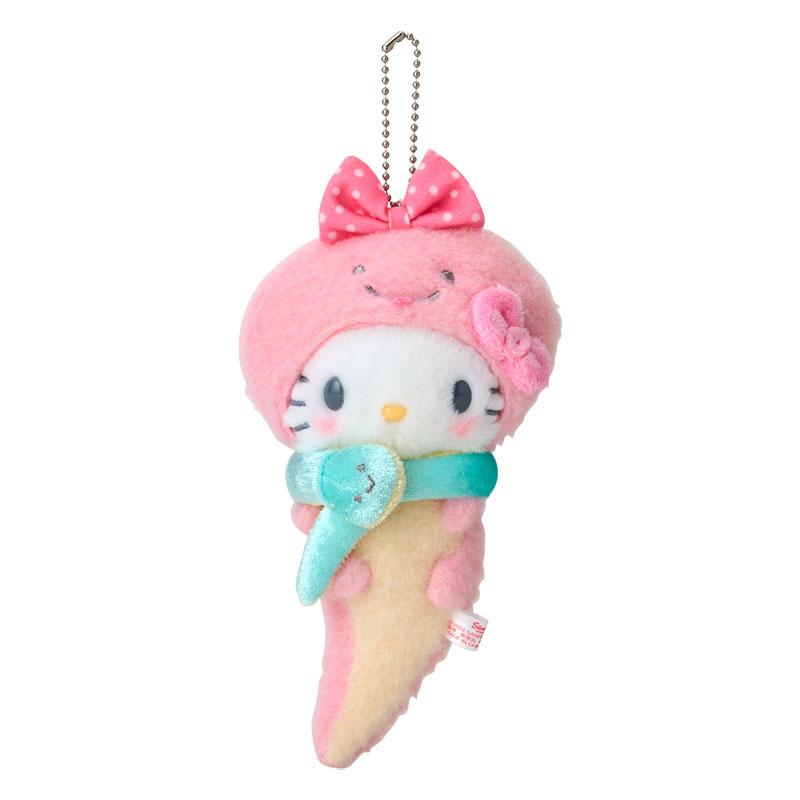 Hello Kitty Plush Mascot Holder Keychain Sanrio Japan New Year 2025 Snake