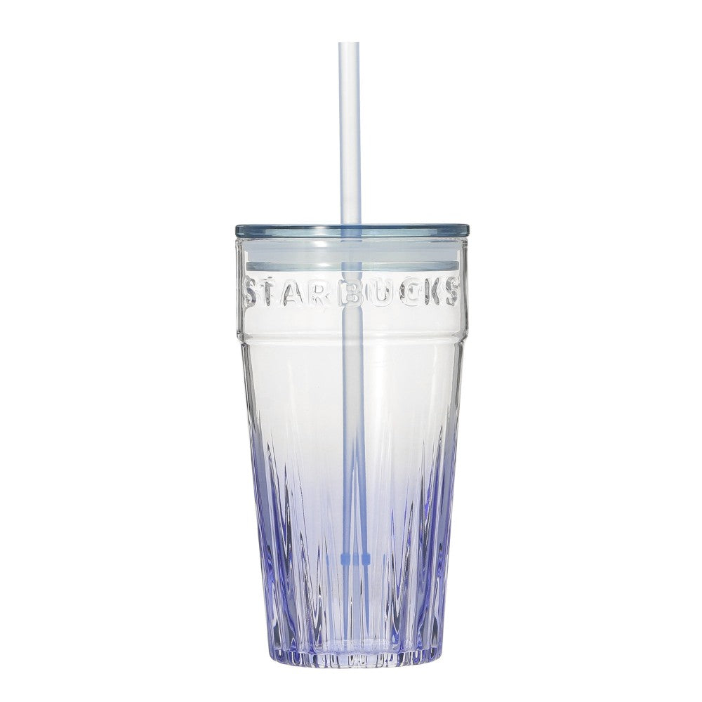 Glass Tumbler Blue Gradation 473ml Starbucks Japan 2025 Spring