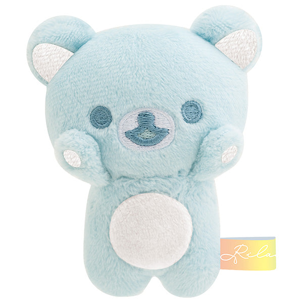 Rilakkuma mini Tenori Plush Doll Clear sky Blue Rain then Sunny San-X Japan 2025