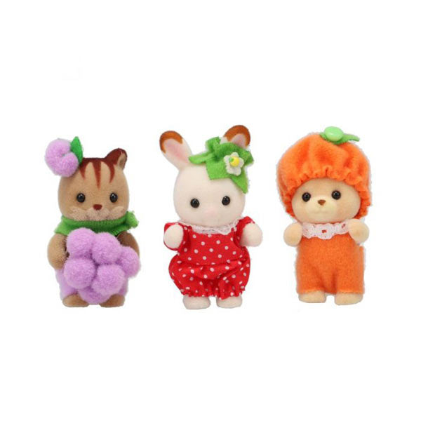 Sylvanian Families Baby Trio Fruit Pretend Play Toy EPOCH Japan Limit