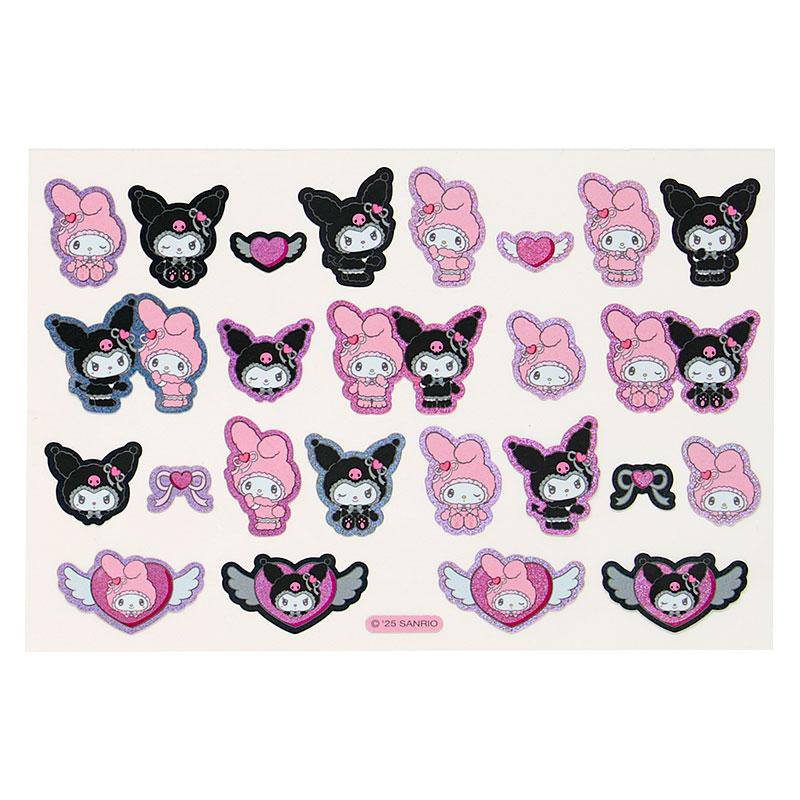 Kuromi Sticker Set Melousa Romiusa Sanrio Japan 2025