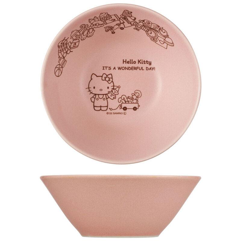 Hello Kitty Bowl 13cm Mino ware Pink Sanrio Japan 2025