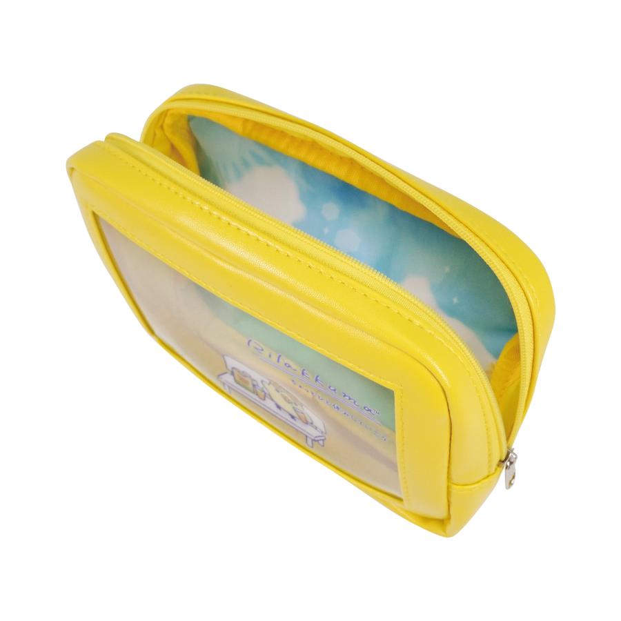 Kiiroitori Yellow Chick Clear Pouch San-X Japan 2025 Rilakkuma GINZA Limit