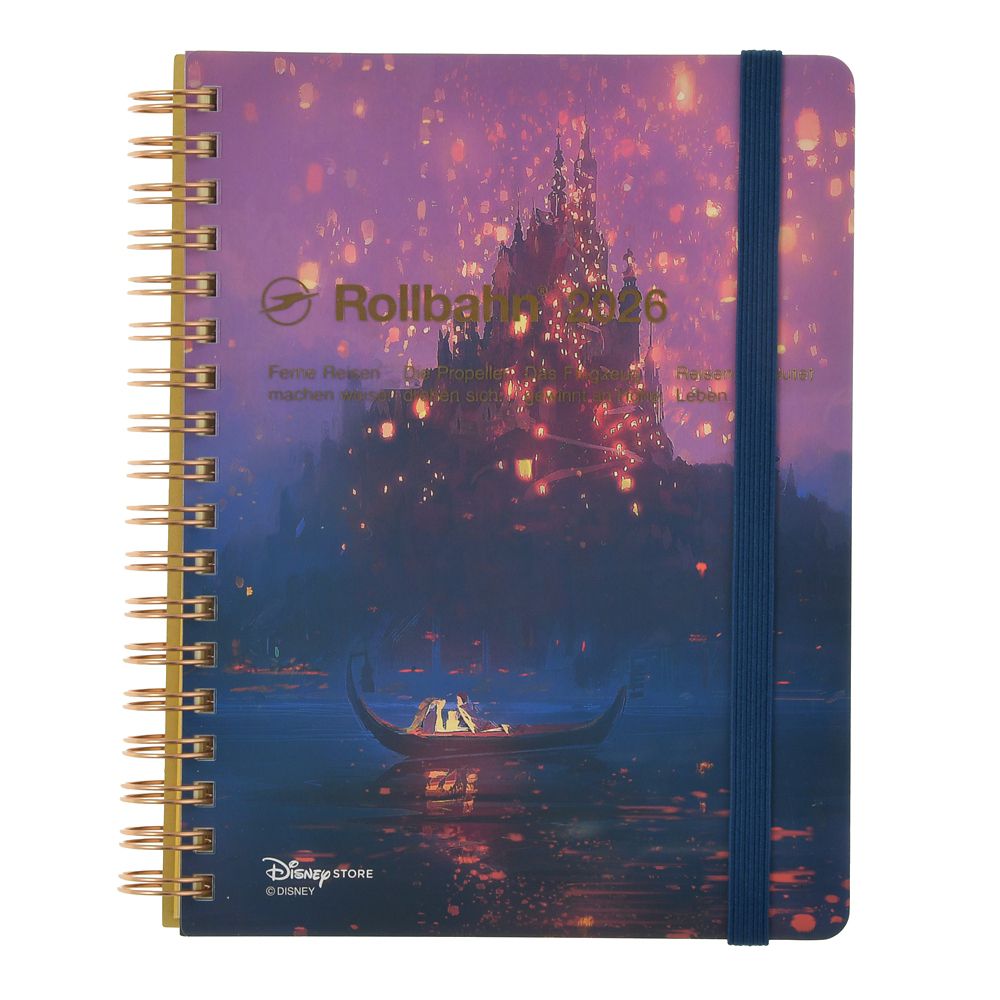 Tangled Rapunzel 2026 Schedule Book B6 Rollbahn Diary L Disney Store Japan