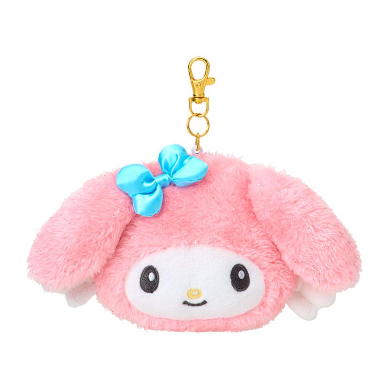 My Melody Plush Pass Case Face Angel Pink Sanrio Japan 2025